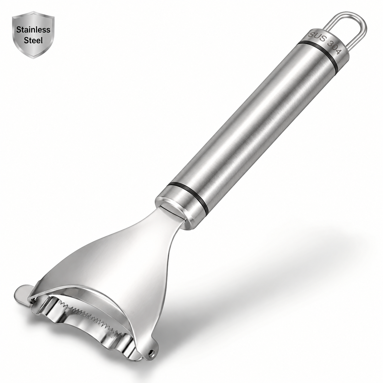 🌽 Stainless Steel Corn Stripper – Fast & Mess-Free Corn Kernel Remover