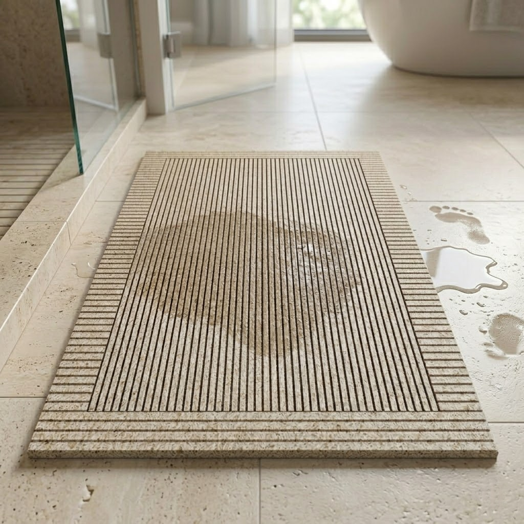 Minimalist Anti-Slip Shower Mat