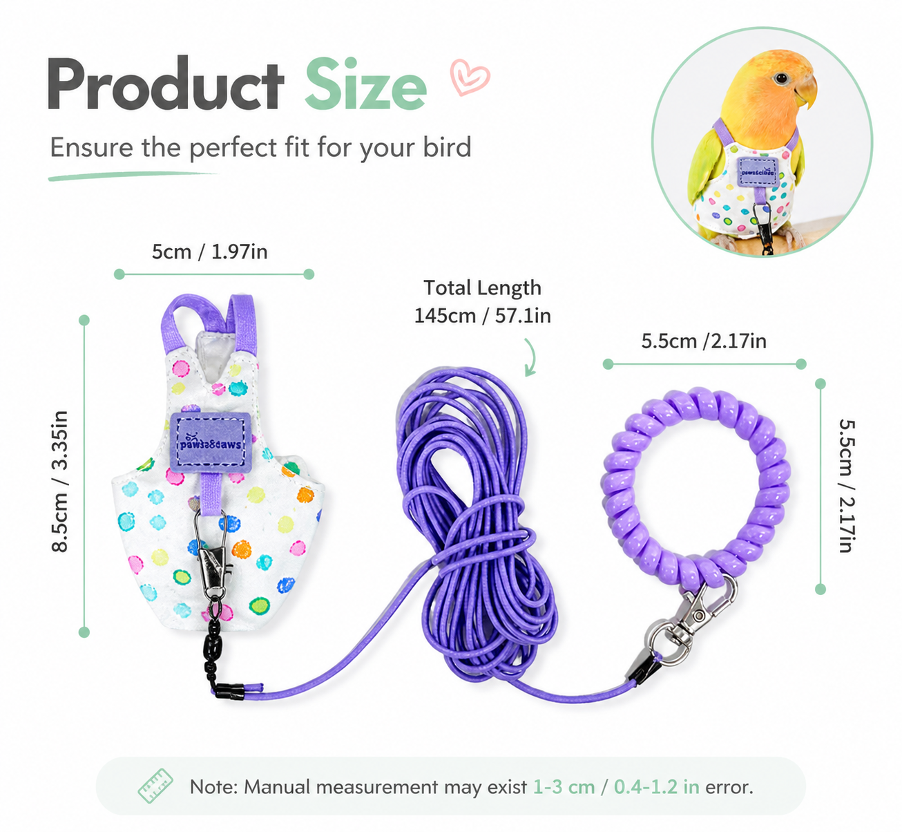 Parrot Outdoor Flight Set – Flight Suit + Lead