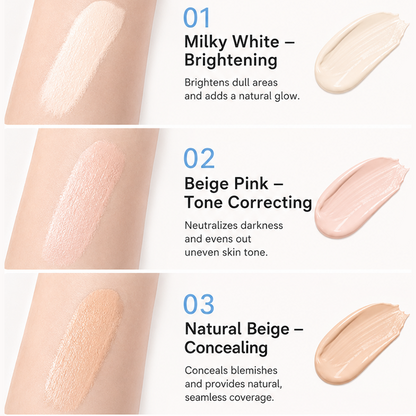 Dual-Effect Concealer & Powder Foundation🔥(Buy one, get one free – today only ! )🔥