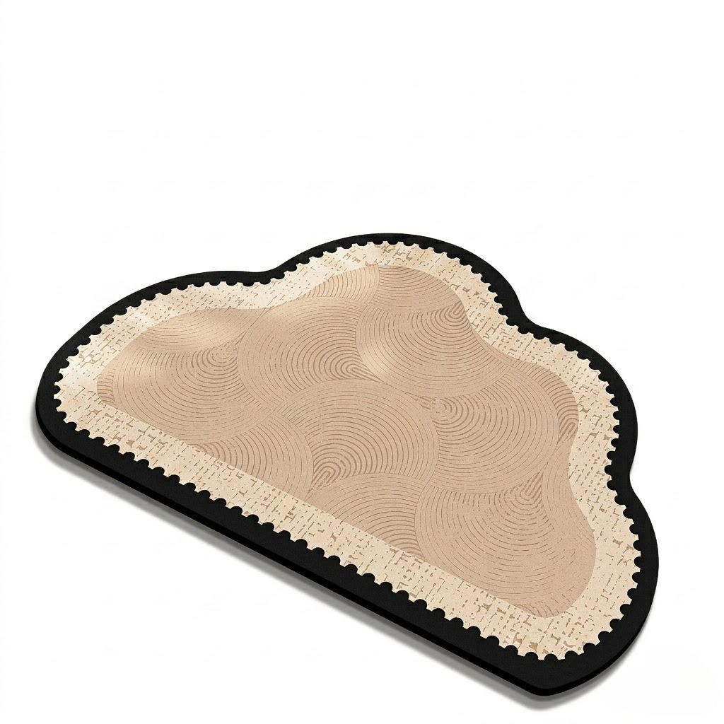 Premium Retro Absorbent Bath Mat