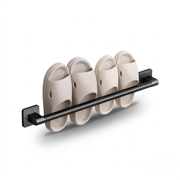 Premium Wall-Mounted Slipper Rack