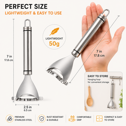 🌽 Stainless Steel Corn Stripper – Fast & Mess-Free Corn Kernel Remover