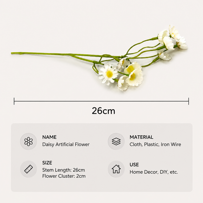 Lifelike Daisy Decor – Artificial Bouquets for Home & Weddings