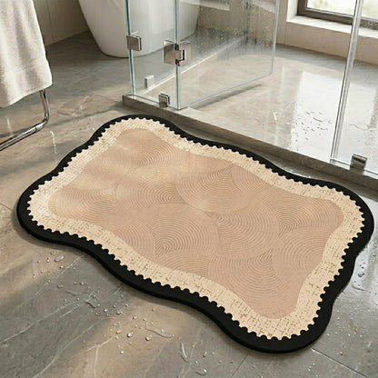 Premium Retro Absorbent Bath Mat