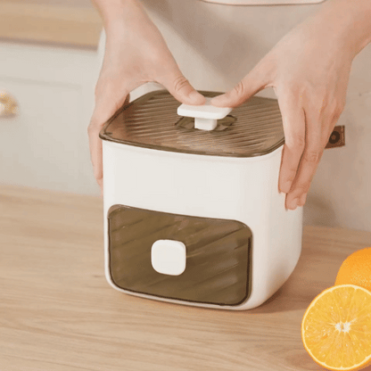 48-Cube One-Press Ice Tray & Storage System
